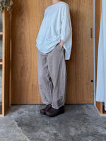 Vlas Blomme / C/L Panama Stripe　プルオーバー (Off White)