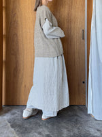 Vlas Blomme / Hemp Cotton Mossy プルオーバージレ(Olive)