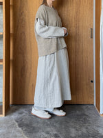 Vlas Blomme / Hemp Cotton Mossy プルオーバージレ(Olive)