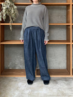 tumugu / ランダムリブニット フリルハイネック（BORDER）