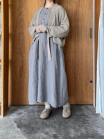 Vlas Blomme / Hemp Cotton Mossy 2Wayケープ(Olive)