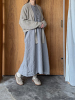 Vlas Blomme / Hemp Cotton Mossy 2Wayケープ(Olive)