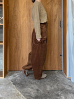 ASEEDONCLÖUD / Railway uniform trousers（Brown）