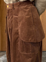 ASEEDONCLÖUD / Railway uniform trousers（Brown）