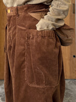 ASEEDONCLÖUD / Railway uniform trousers（Brown）