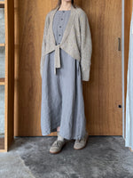 Vlas Blomme / Hemp Cotton Mossy 2Wayケープ(Olive)