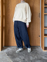 Vlas Blomme / KL Denim テーパードパンツ(Navy)