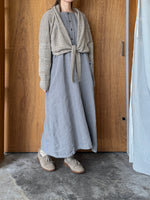 Vlas Blomme / Hemp Cotton Mossy 2Wayケープ(Olive)