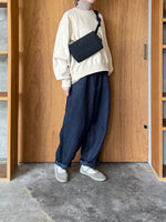 OTOAA / GARMENT DYE SWEAT CREW NECK (BUTTER)