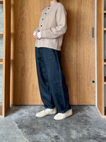 Vlas Blomme / KL Denim テーパードパンツ(Black)