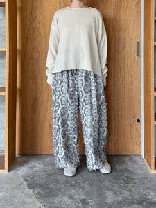 suzuki takayuki / knitted pullover（ivory）