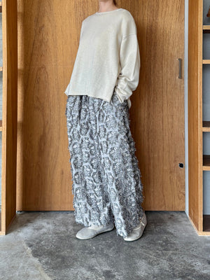 suzuki takayuki / knitted pullover（ivory）