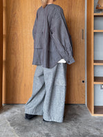 tumugu / レーヨンナイロン ジャケット（CHARCOAL）