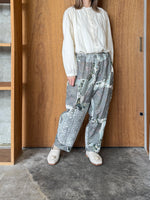 GASA*/  共鳴のカタチ Sarrouel pants (multicolor)