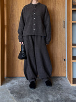 UNIVERSAL TISSU / リサイクルウールパイル イージーバルーンPT（ブラウンパイル）