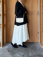 TISSU / クォーターニット Vネックカーディガン（クロ）