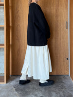 TISSU / クォーターニット Vネックカーディガン（クロ）