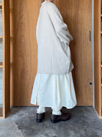 TISSU / クォーターニット コクーンカーディガン（アイボリー）