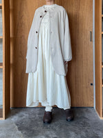 TISSU / クォーターニット コクーンカーディガン（アイボリー）