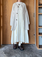 TISSU / クォーターニット コクーンカーディガン（アイボリー）