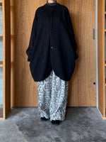 TISSU / クォーターニット コクーンカーディガン（クロ）