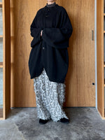 TISSU / クォーターニット コクーンカーディガン（クロ）