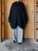 TISSU / クォーターニット コクーンカーディガン（クロ）