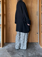 TISSU / クォーターニット コクーンカーディガン（クロ）