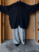 TISSU / クォーターニット コクーンカーディガン（クロ）