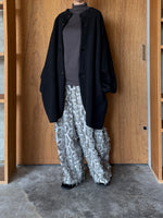 TISSU / クォーターニット コクーンカーディガン（クロ）