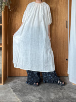 qiri / plie flower JQ  pants (チャコール)