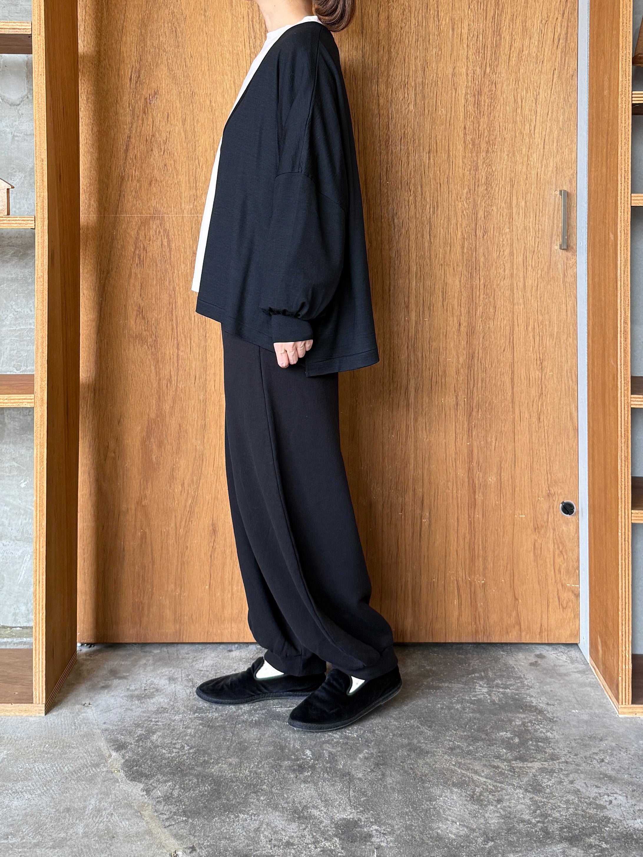 UNIVERSAL  SEVEN / オールUSAコットン 袖口ギャザーPO（スモーキーピンク）