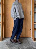 UNIVERSAL TISSU / セントラル裏毛 ギャザースリープPO（グレー）