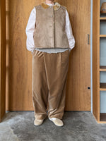 ROBE de PEAU / ECO MOUTON VEST (BEIGE)