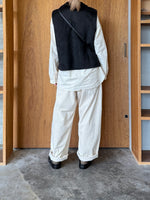 ROBE de PEAU / ECO MOUTON VEST (BLACK)