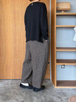 suzuki takayuki / knitted pullover（black）