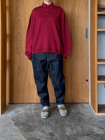 ASEEDONCLÖUD / Seiyakou knit polo（Red）