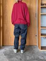 ASEEDONCLÖUD / Seiyakou knit polo（Red）