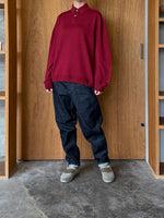 ASEEDONCLÖUD / Seiyakou knit polo（Red）