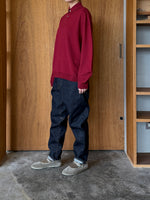 ASEEDONCLÖUD / Seiyakou knit polo（Red）