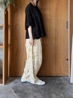 SUSURI / リグシャツ（black）