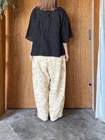 SUSURI / リグシャツ（black）