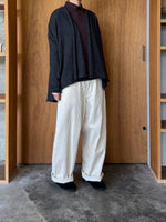 ASEEDONCLÖUD / Seiyakou knit polo（Brown）