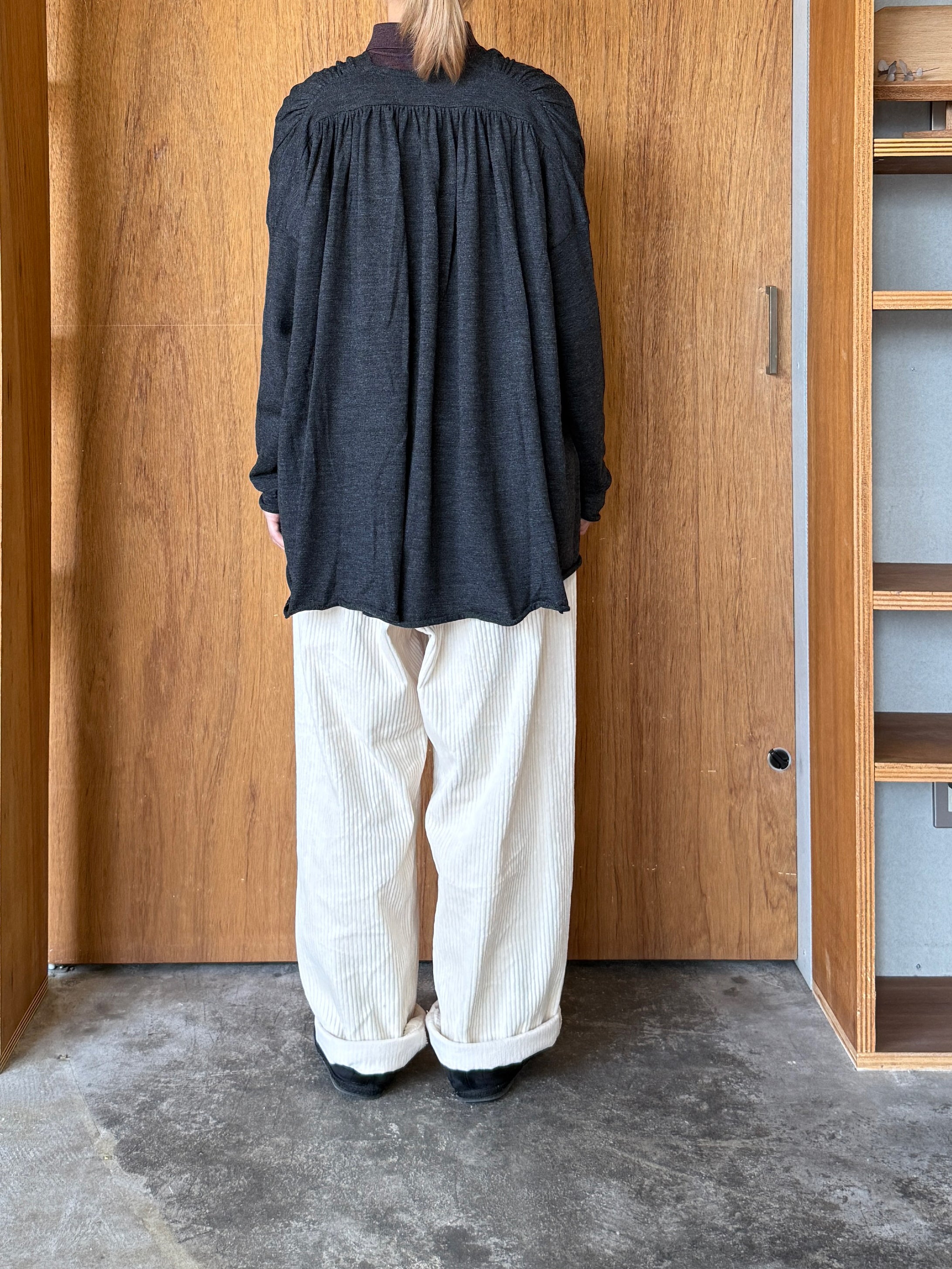 ASEEDONCLÖUD / Seiyakou knit polo（Brown）