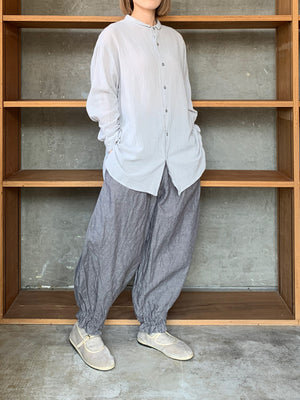ROBE de PEAU / ANKLE TIED PANTS (GRAY)