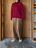 ASEEDONCLÖUD / Seiyakou knit polo（Red）