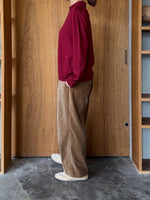 ASEEDONCLÖUD / Seiyakou knit polo（Red）