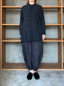ROBE de PEAU / ANKLE TIED PANTS (BLACK)