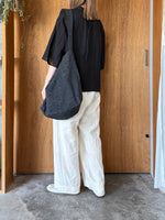 qiri / sashiko jacquard shoulder bag (スミクロ)