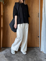 qiri / sashiko jacquard shoulder bag (スミクロ)